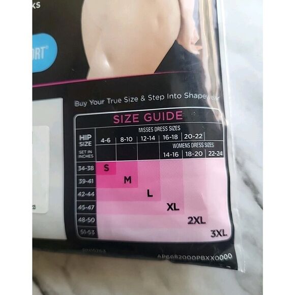 Maidenform Womens Shaping Thong Underwear 3XL Beige waistband Cool Comfort New - Picture 7 of 11